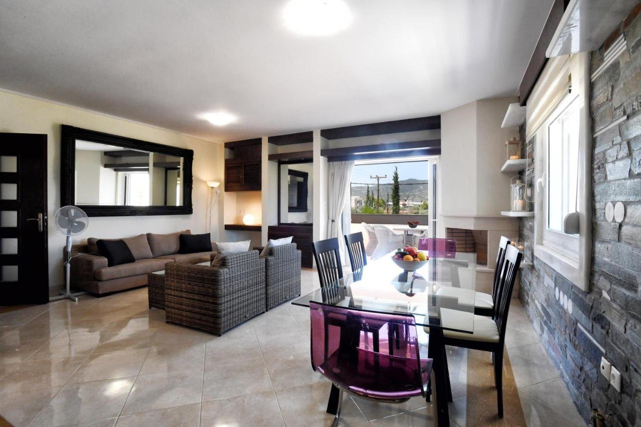 شقة Livas Almyri Seafront Flat كاتو الميري المظهر الخارجي الصورة
